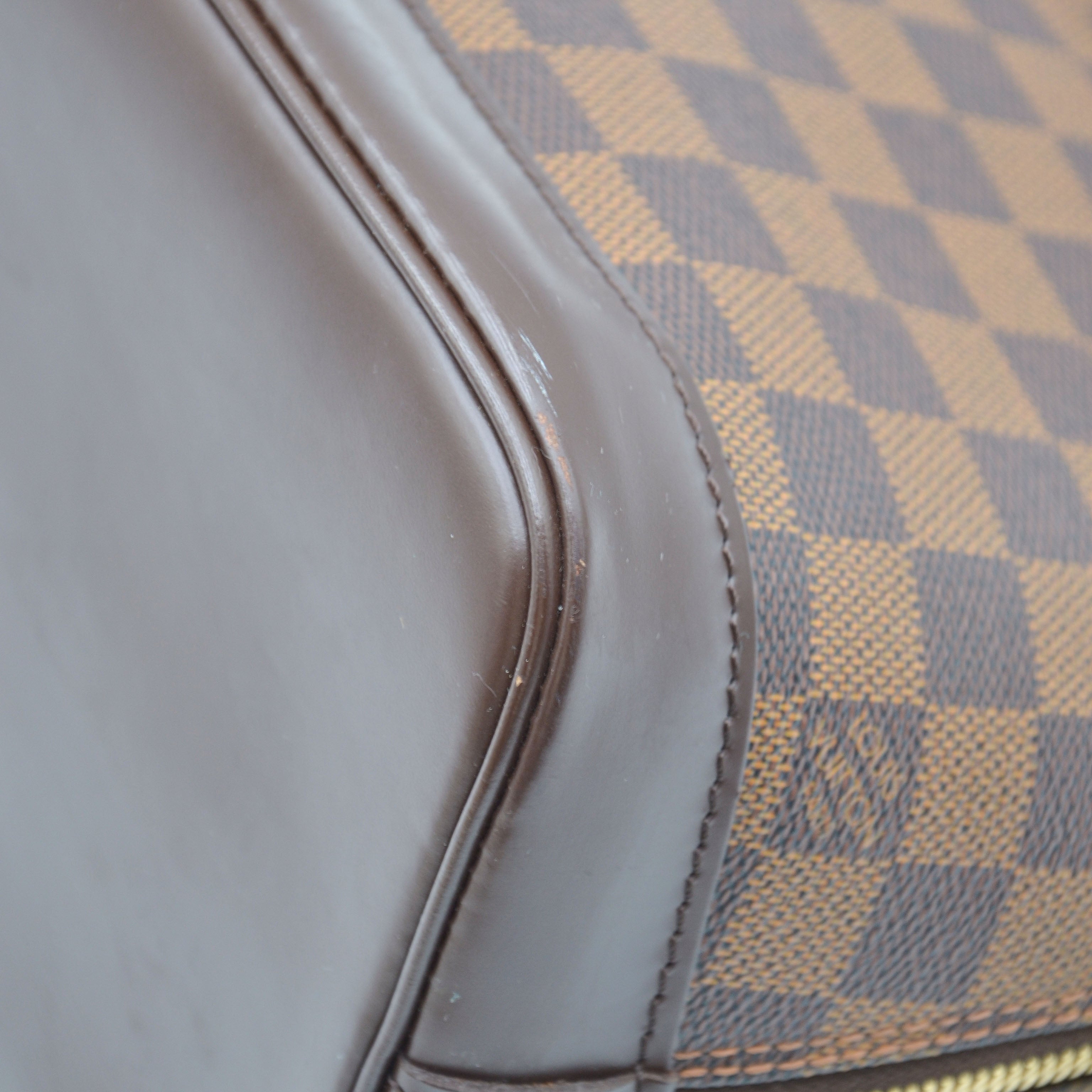 Louis Vuitton Alma PM Damier Ébène Coated Canvas