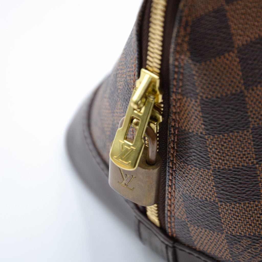 Louis Vuitton Alma PM Damier Ébène Coated Canvas