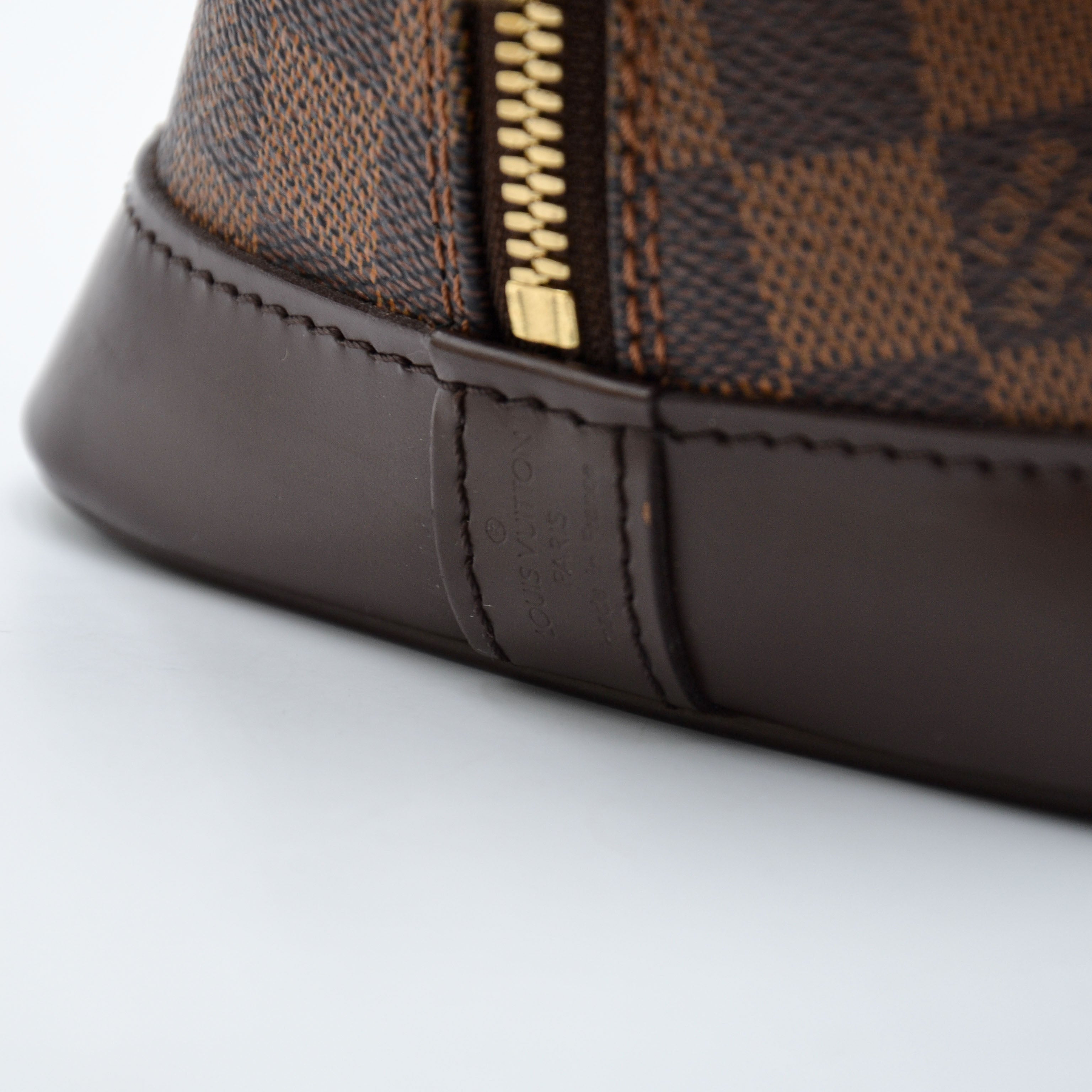 Louis Vuitton Alma PM Damier Ébène Coated Canvas
