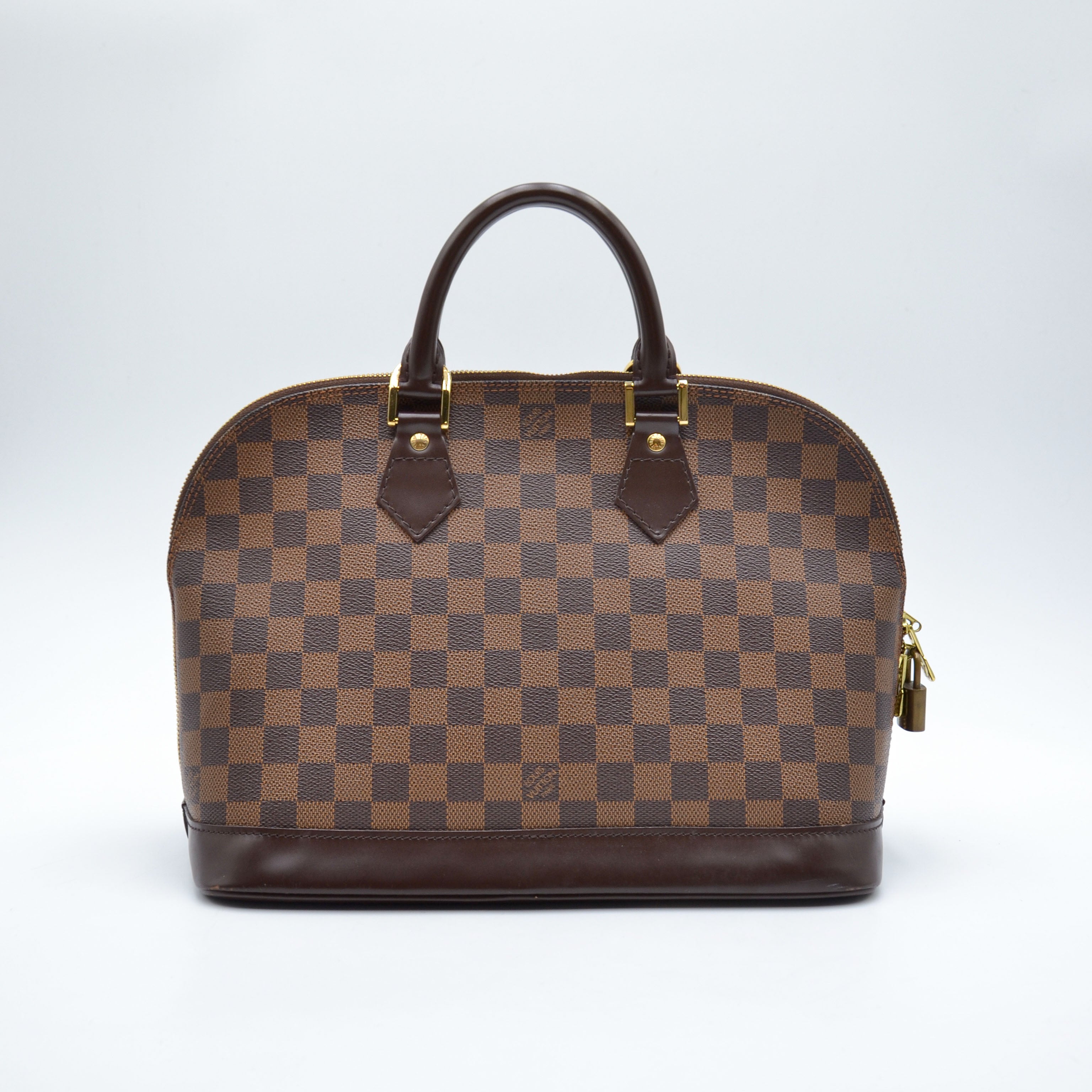 Louis Vuitton Alma PM Damier Ébène Coated Canvas