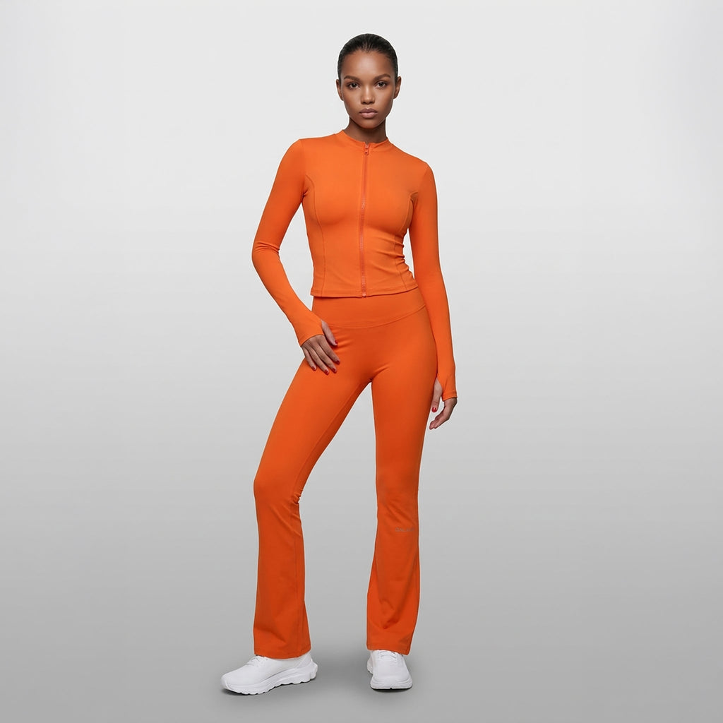 Pantalon De Yoga Femme Flare Sirius – Taille Haute – Pilates & Athleisure