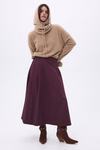 Cagoule – Cachemire Brossé Alta - Beige Creme - Mixte