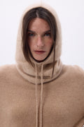 Cagoule – Cachemire Brossé Alta - Beige Creme - Mixte