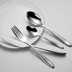 24 Piece Cutlery Set - Stainless Steel - Polished Mirror Finish Stainless Steel