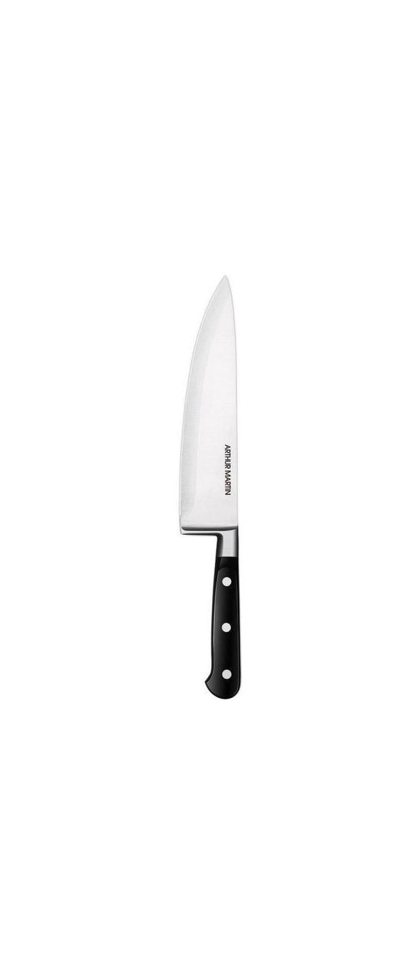Cuchillo Chef Hoja 20 Cm - Mango Negro