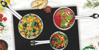 Set 3 Casseroles 14/18/20cm - Acier Inoxydable - Inox