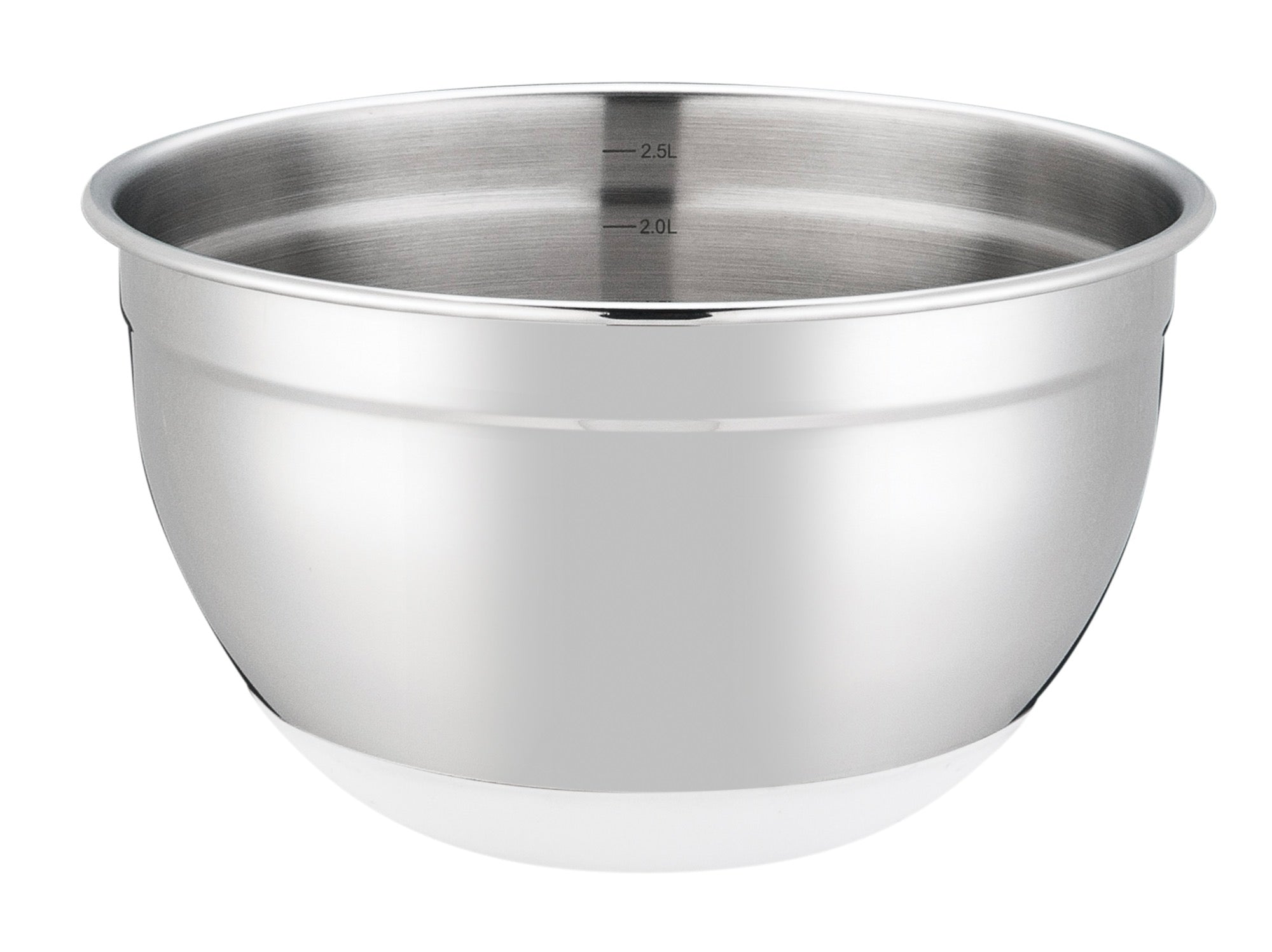 Set 3 Salad Bowls With Lid 16/20/24cm - Stainless Steel