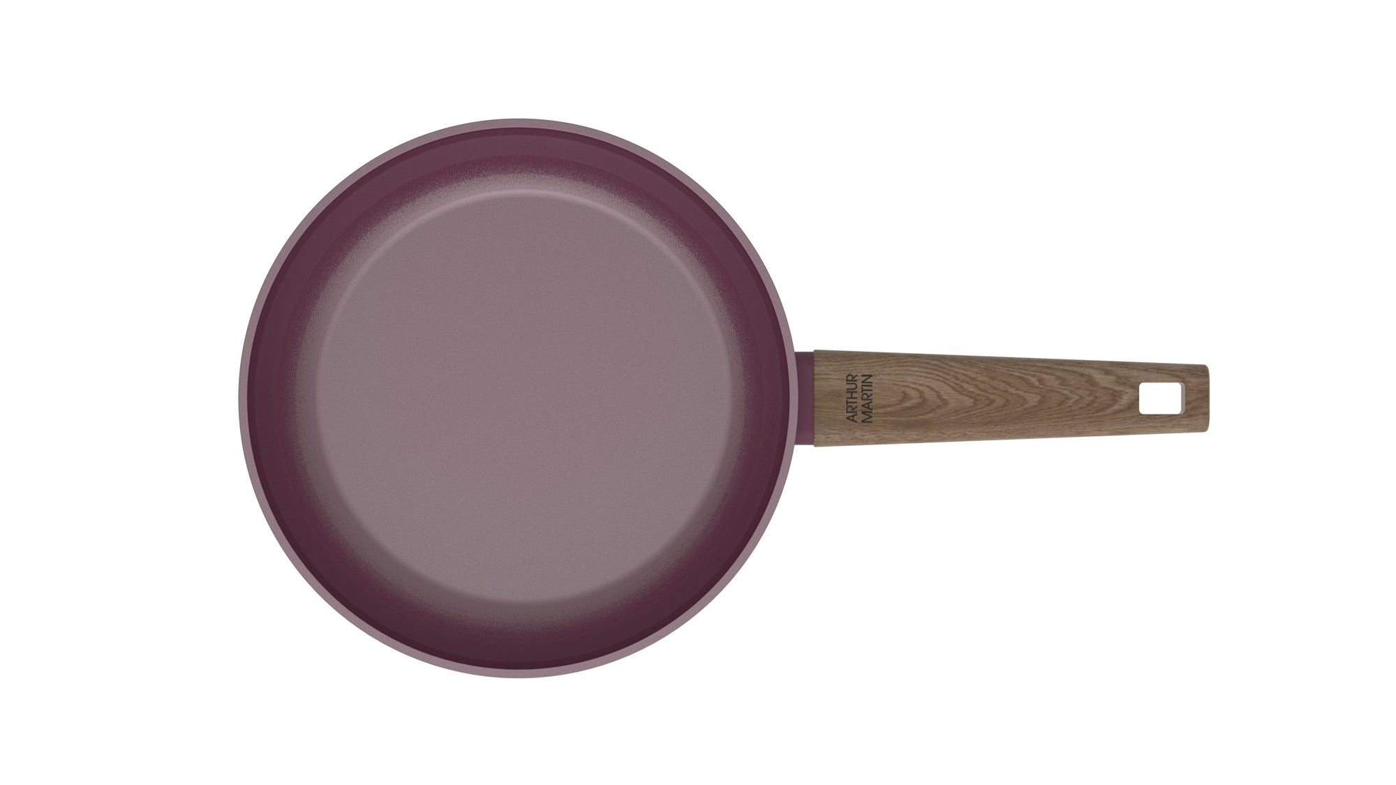 Set Of 3 Frying Pans 20-24-28Cm - Bordeaux