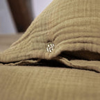 Taie D'Oreiller En Gaze De Coton Amante - Bronze
