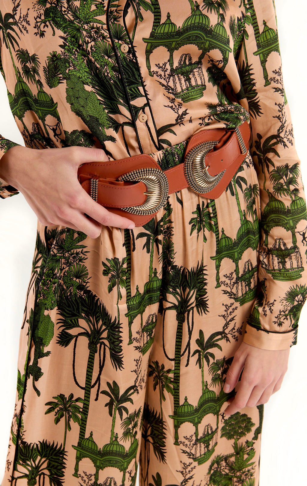 Ceinture Amara Marron