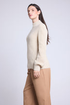Jersey texturizado Ambra - Beige crema - Mujer