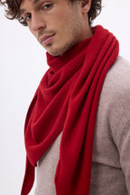 Echarpe Bandana Oversize Triangle Unie Amel - Coulis - Homme