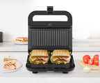 Grill Multifonctions 3 Plaques - 700-800W - Noir