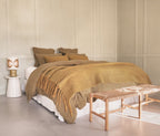 Housse De Couette En Gaze De Coton Amore - Bronze