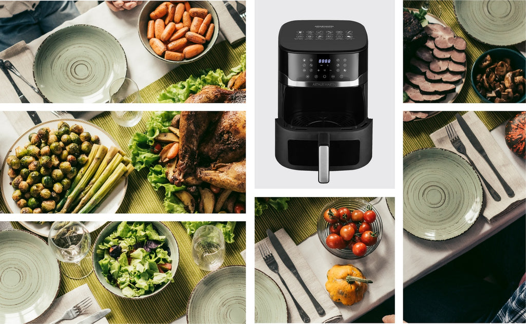 Air Fryer 10L - 1800W - 12 Programmes - Noir