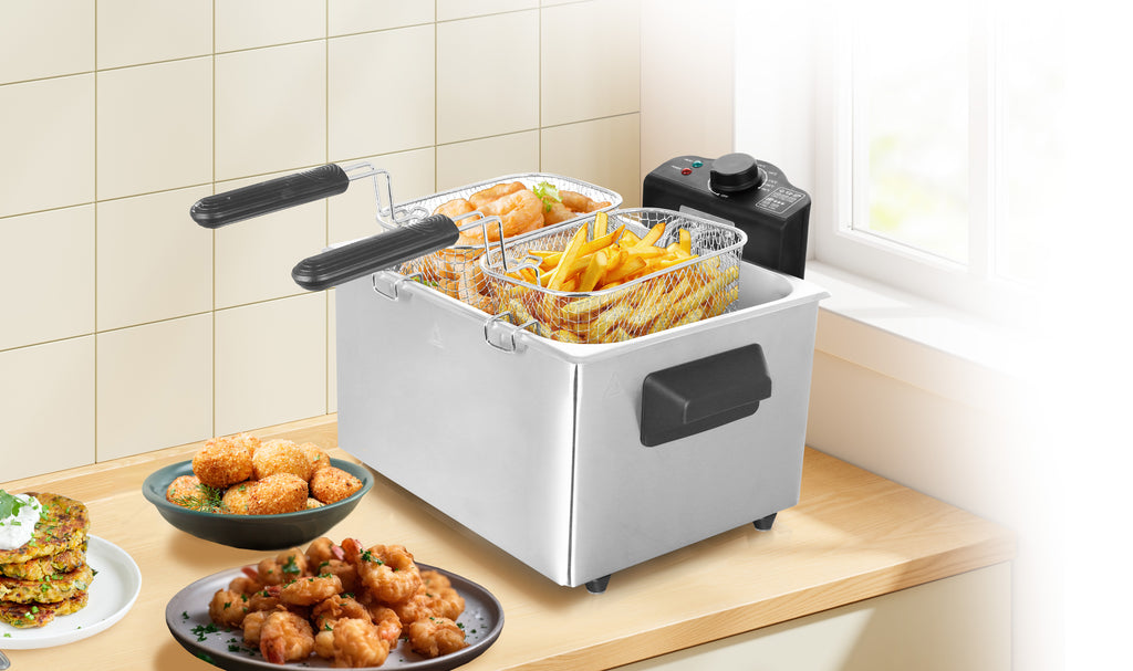 Friteuse - 2000W - Inox