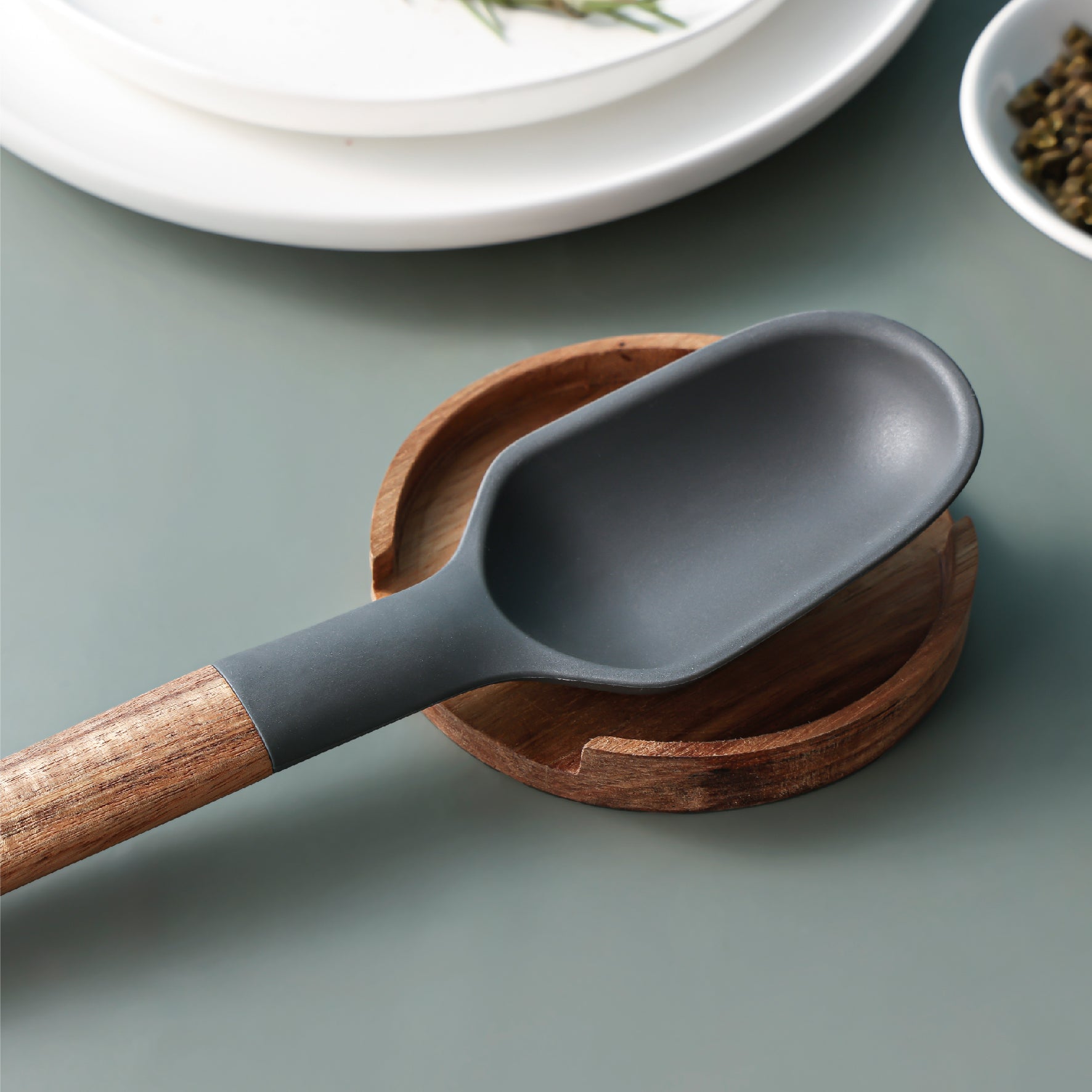 9 Piece Kitchen Utensil Set - Gray