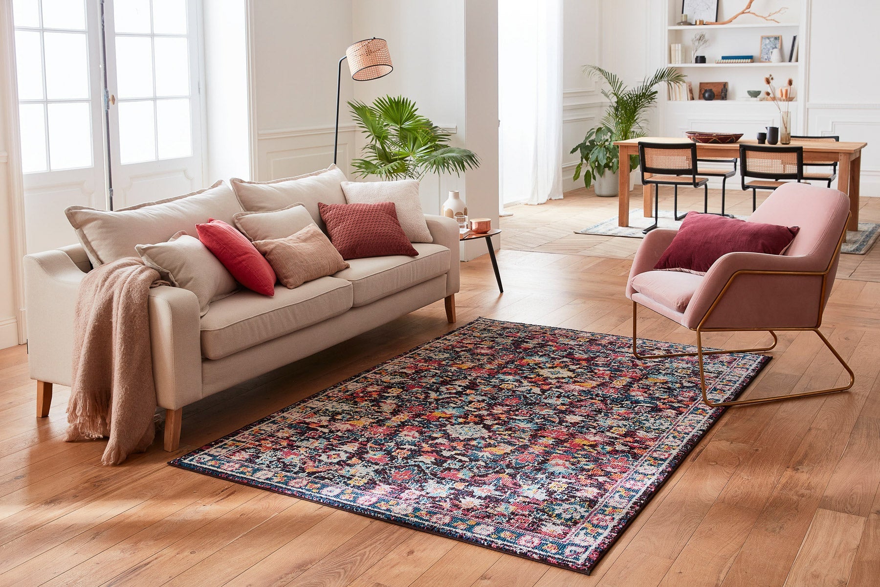 Anatolia - Tapis D'Intérieur - Polypropylène - Bleu