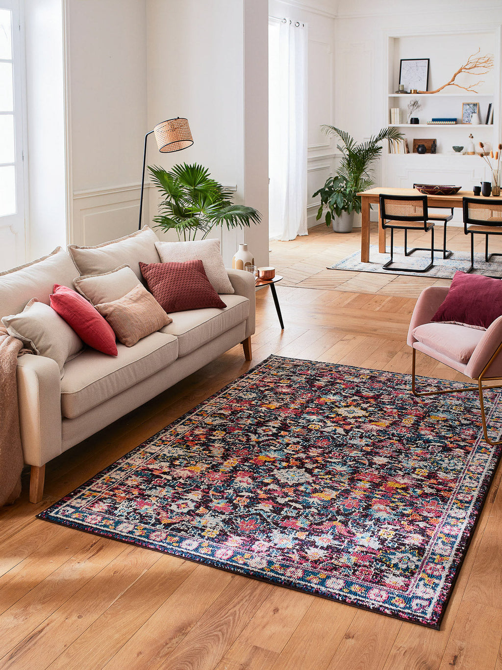 Anatolia - Tapis D'Intérieur - Polypropylène - Bleu
