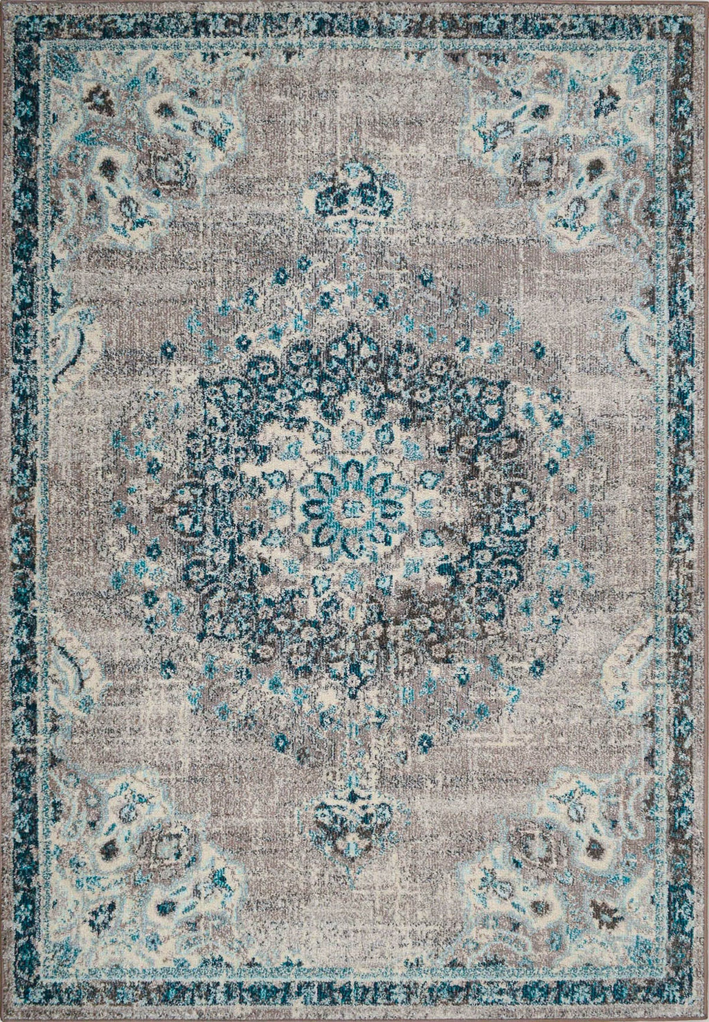 Anatolia - Tapis D'Intérieur - Polypropylène - Bleu