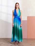 Robe Bleue & Verte Solina