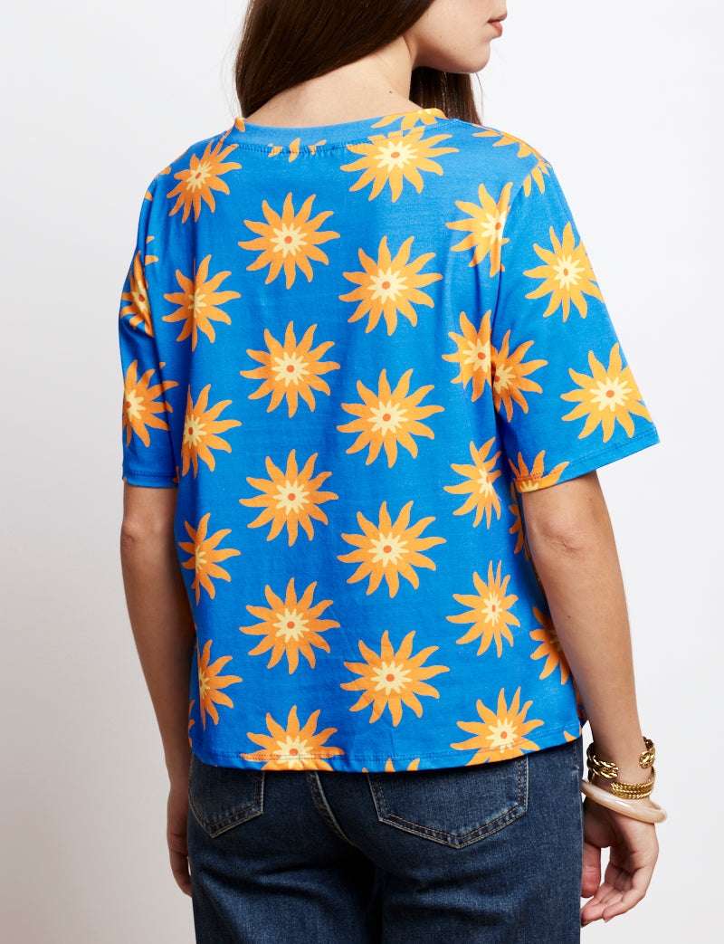 Camiseta Azul Real & Soles Rafael