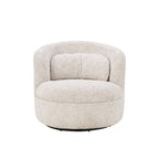 Ander - Swivel Armchair - Fabric - Beige