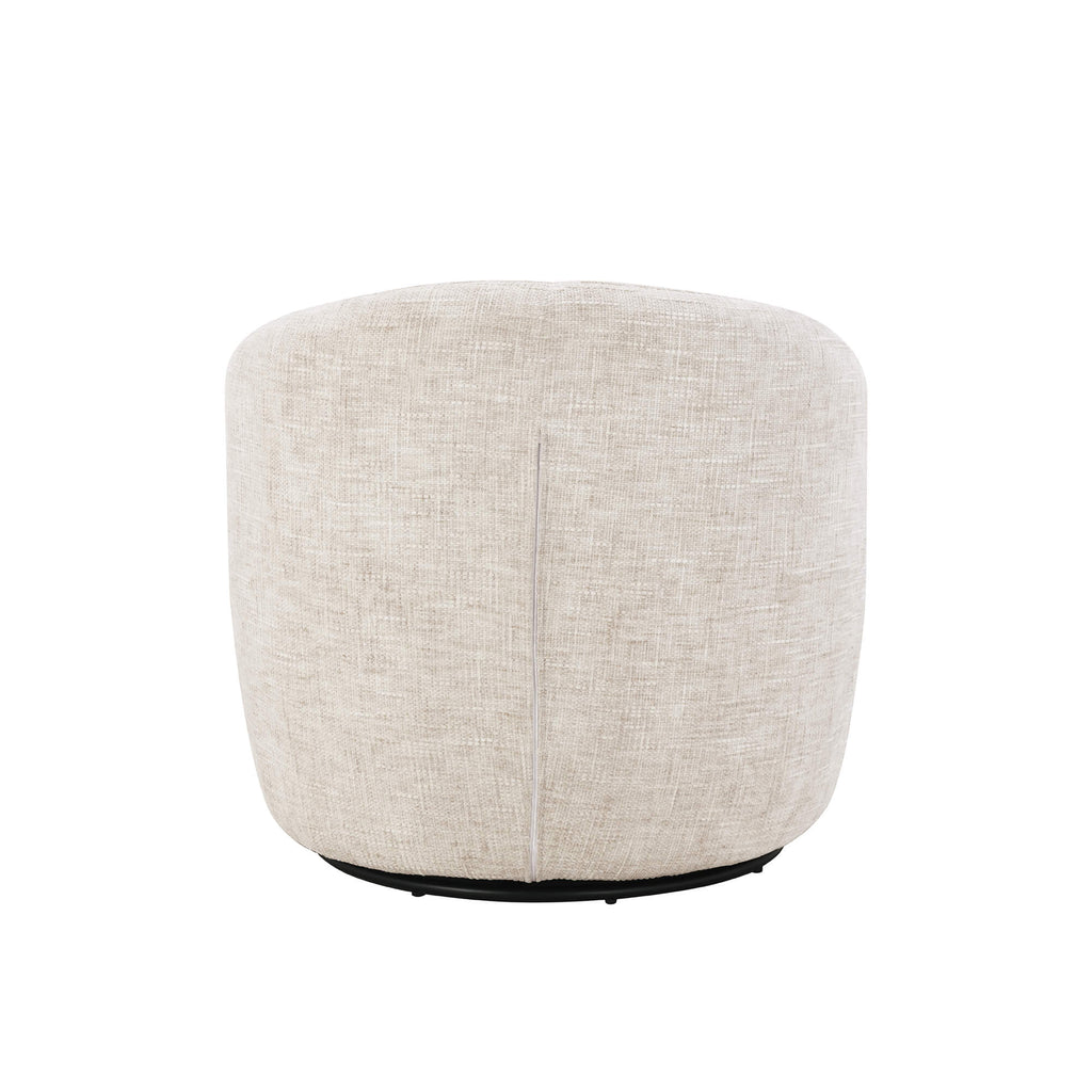 Ander - Swivel Armchair - Fabric - Beige