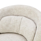 Ander - Swivel Armchair - Fabric - Beige