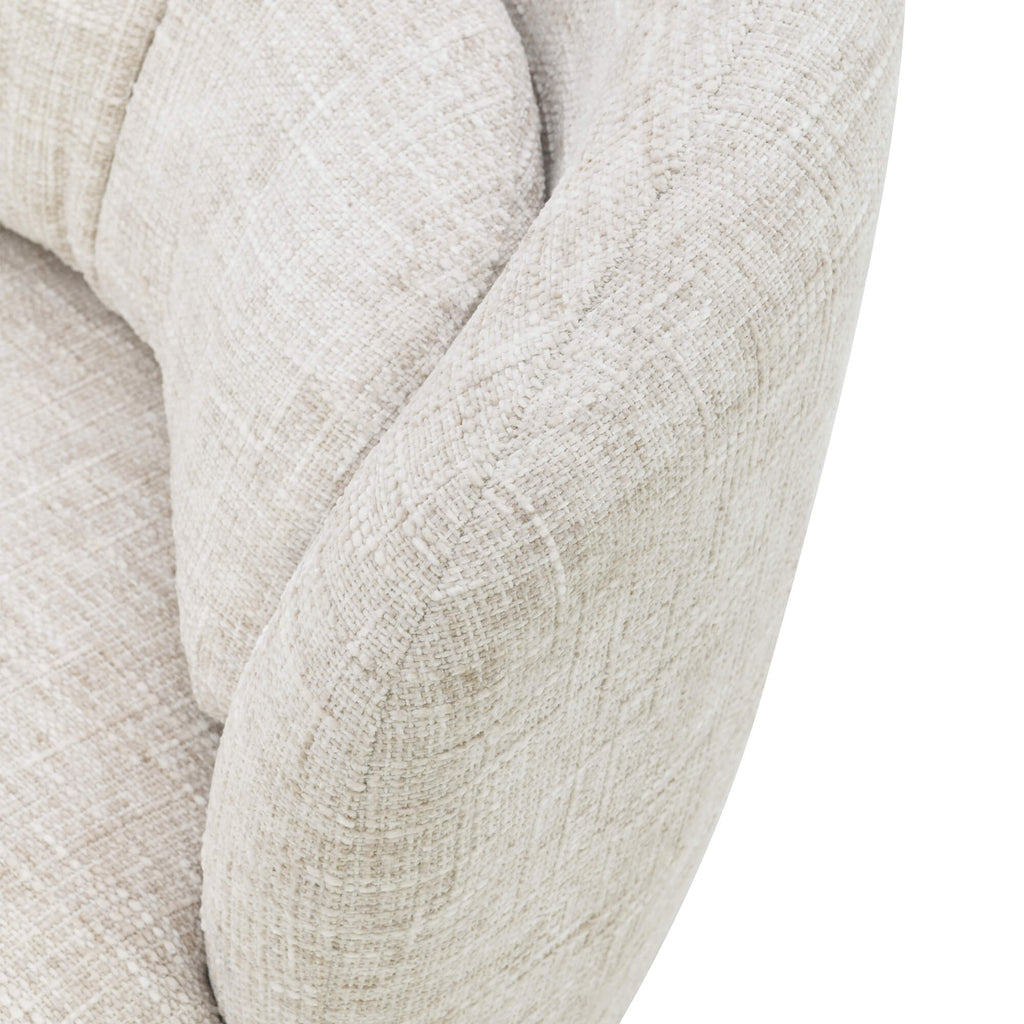 Ander - Swivel Armchair - Fabric - Beige
