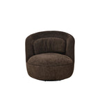 Ander - Sillón Giratorio - Tela - Marrón