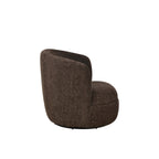 Ander - Sillón Giratorio - Tela - Marrón