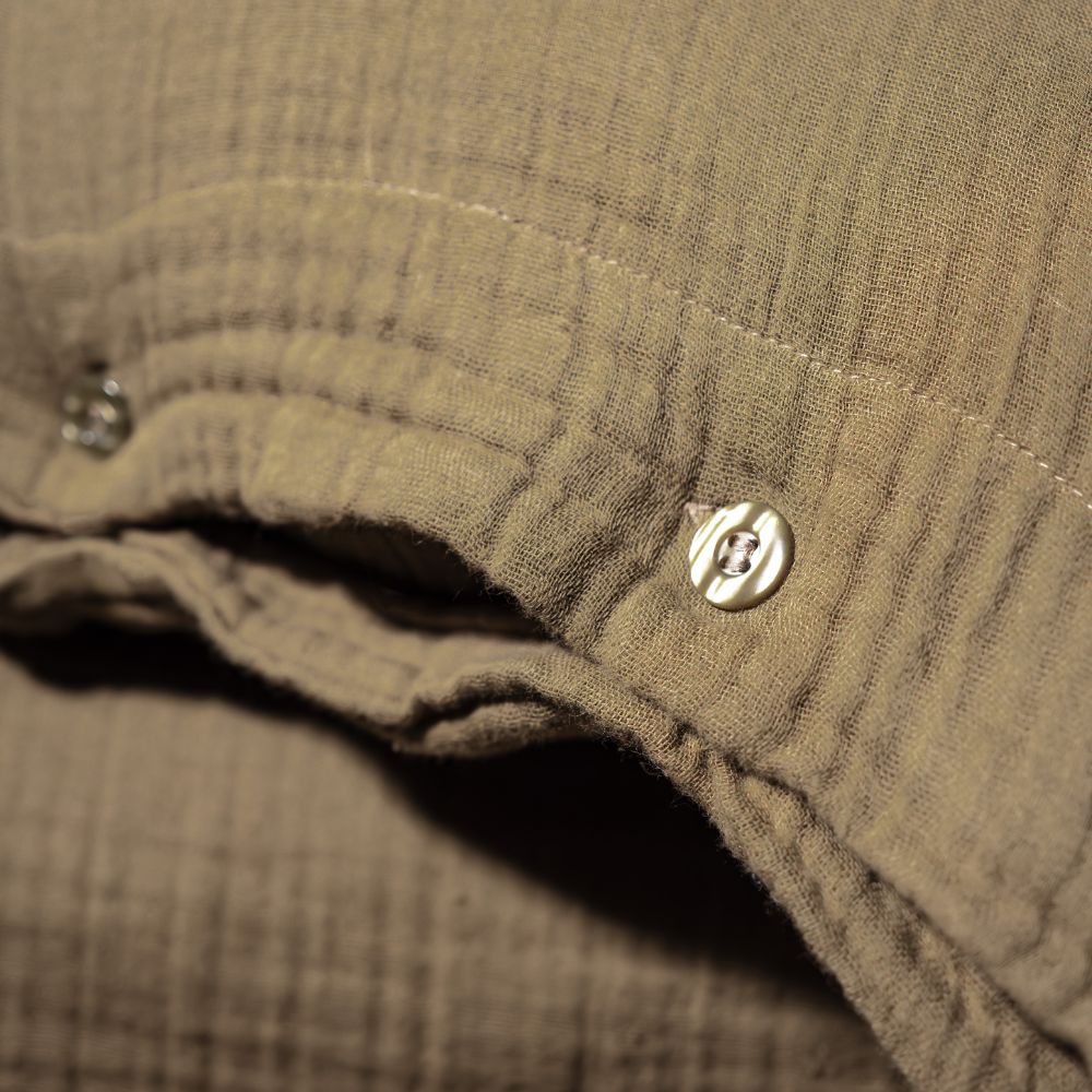 Angelo Cotton Gauze Pillowcase - Bronze