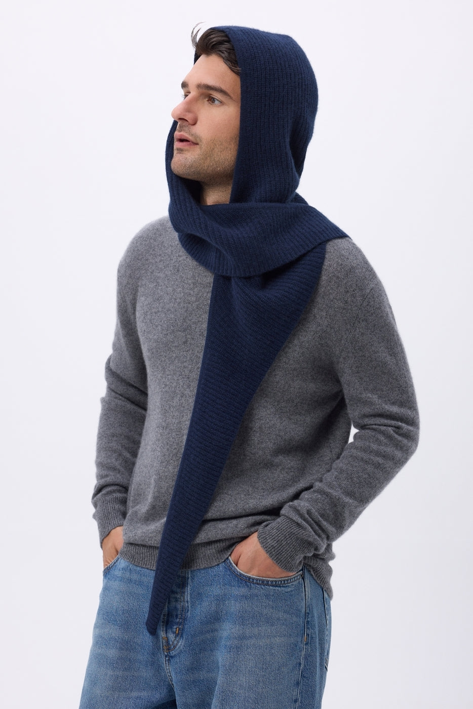 Angel Balaklava-halstørklæde Unisex - Marineblå - Unisex