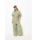 Combinaison-pantalon Femme - Kaki Uni Clair