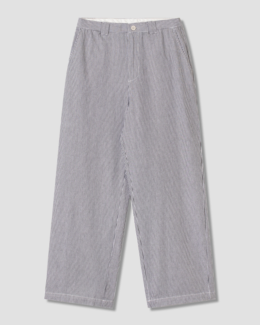 Pantalón A - Raya de nogal envejecido