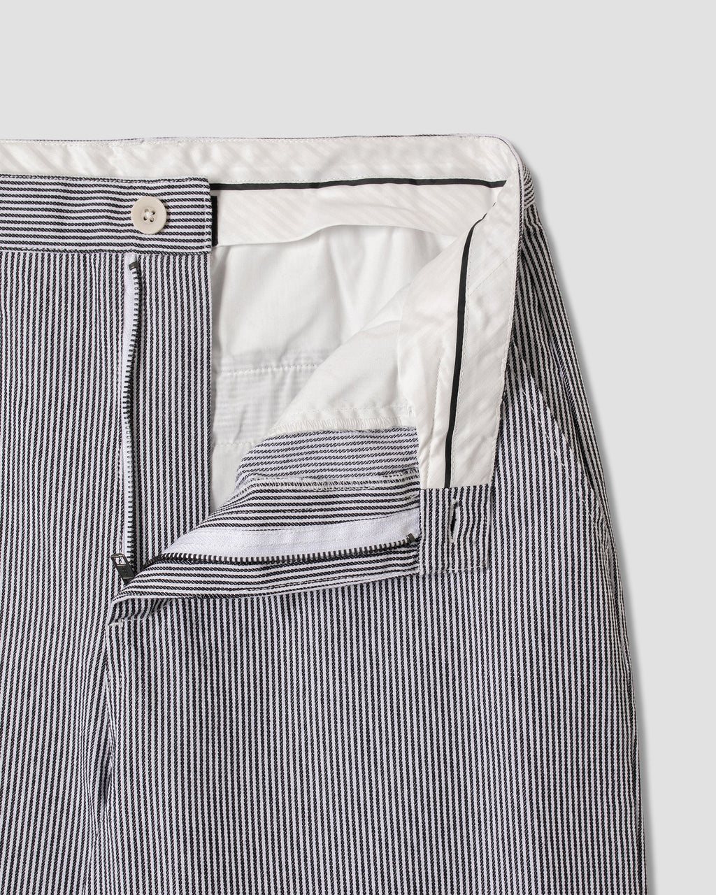 Pantalón A - Raya de nogal envejecido