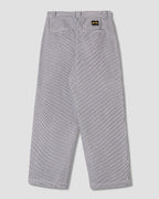 Pantalón A - Raya de nogal envejecido