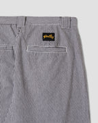 Pantalón A - Raya de nogal envejecido
