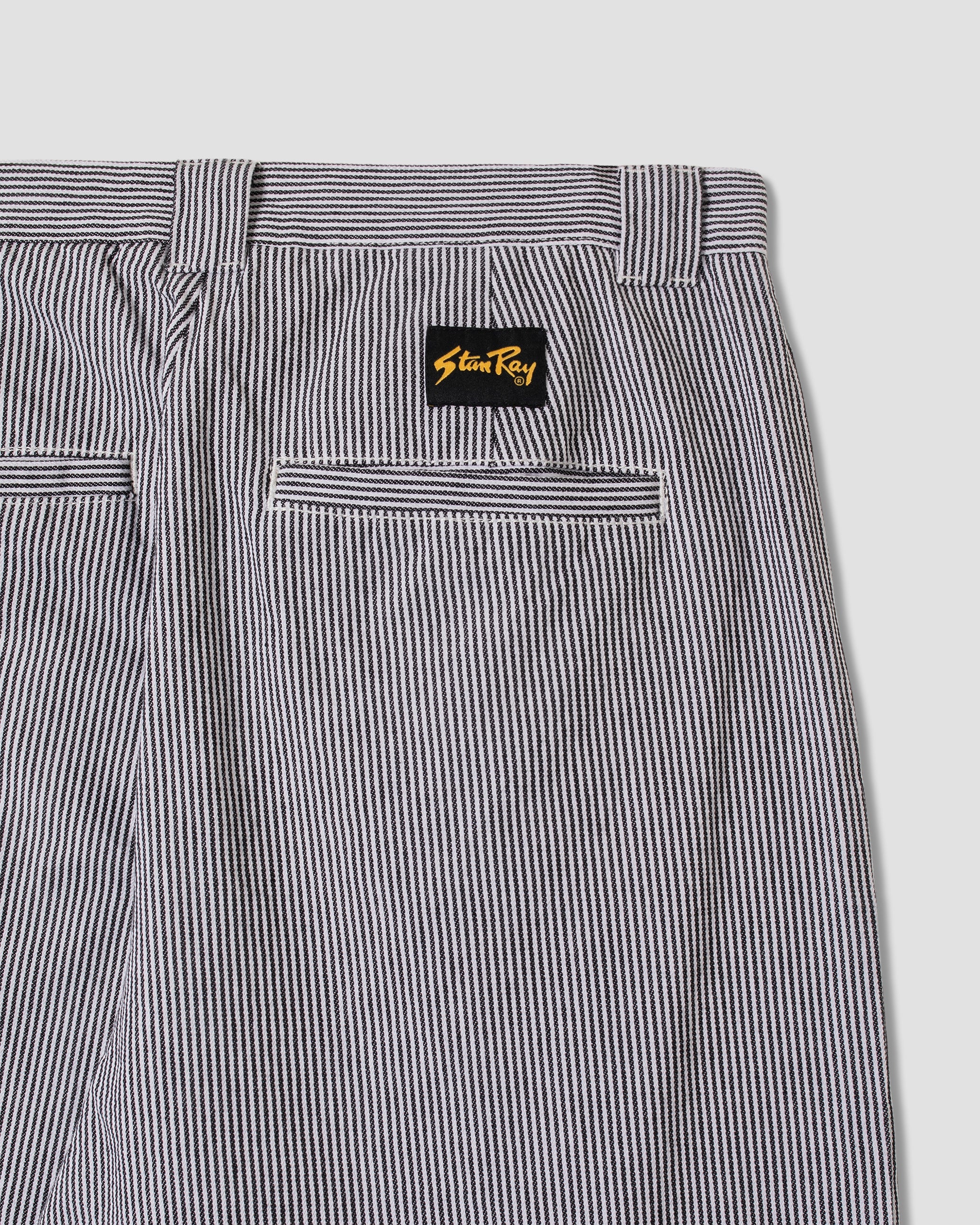 Pantalón A - Raya de nogal envejecido