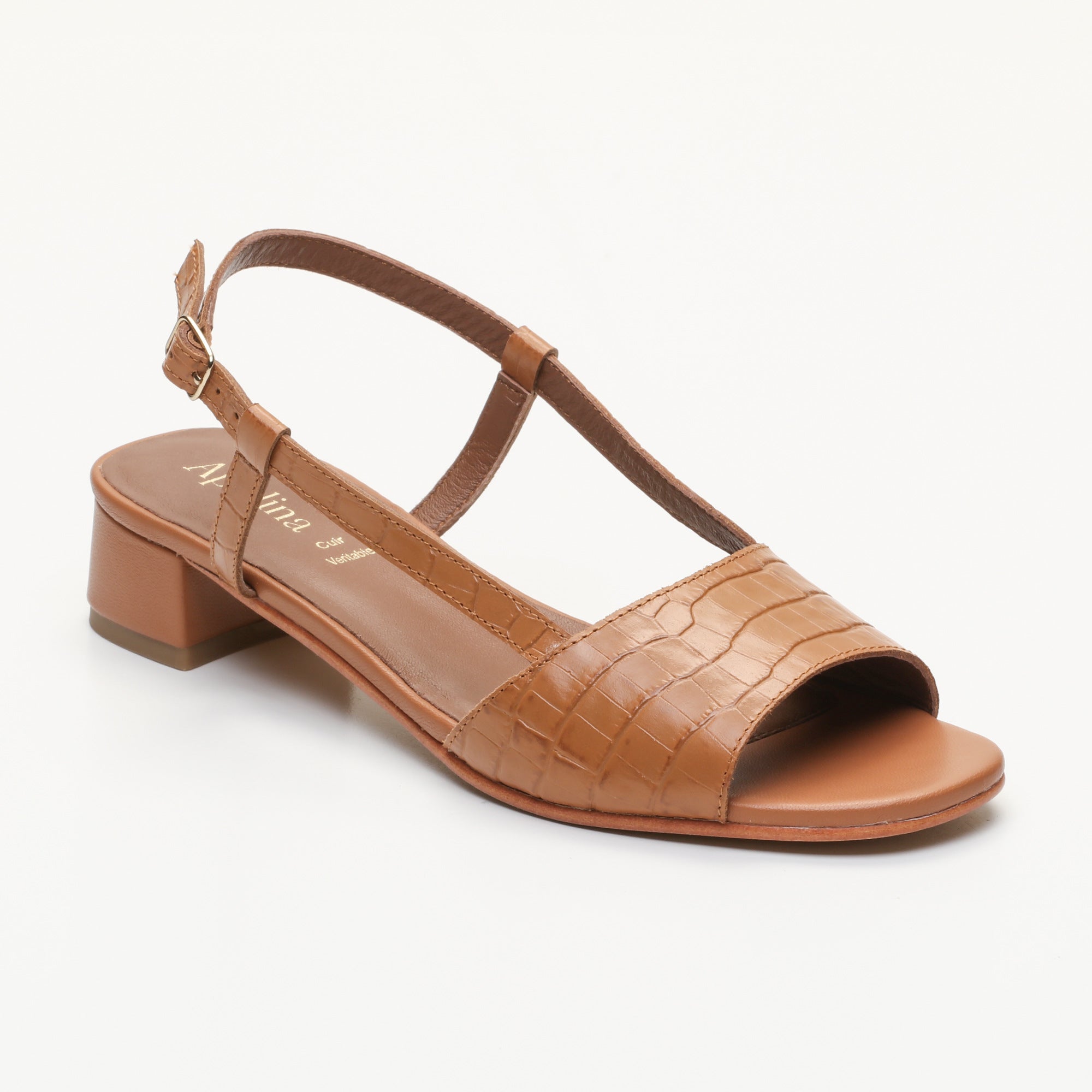 Apolina - Limia Heeled Sandals - Brown