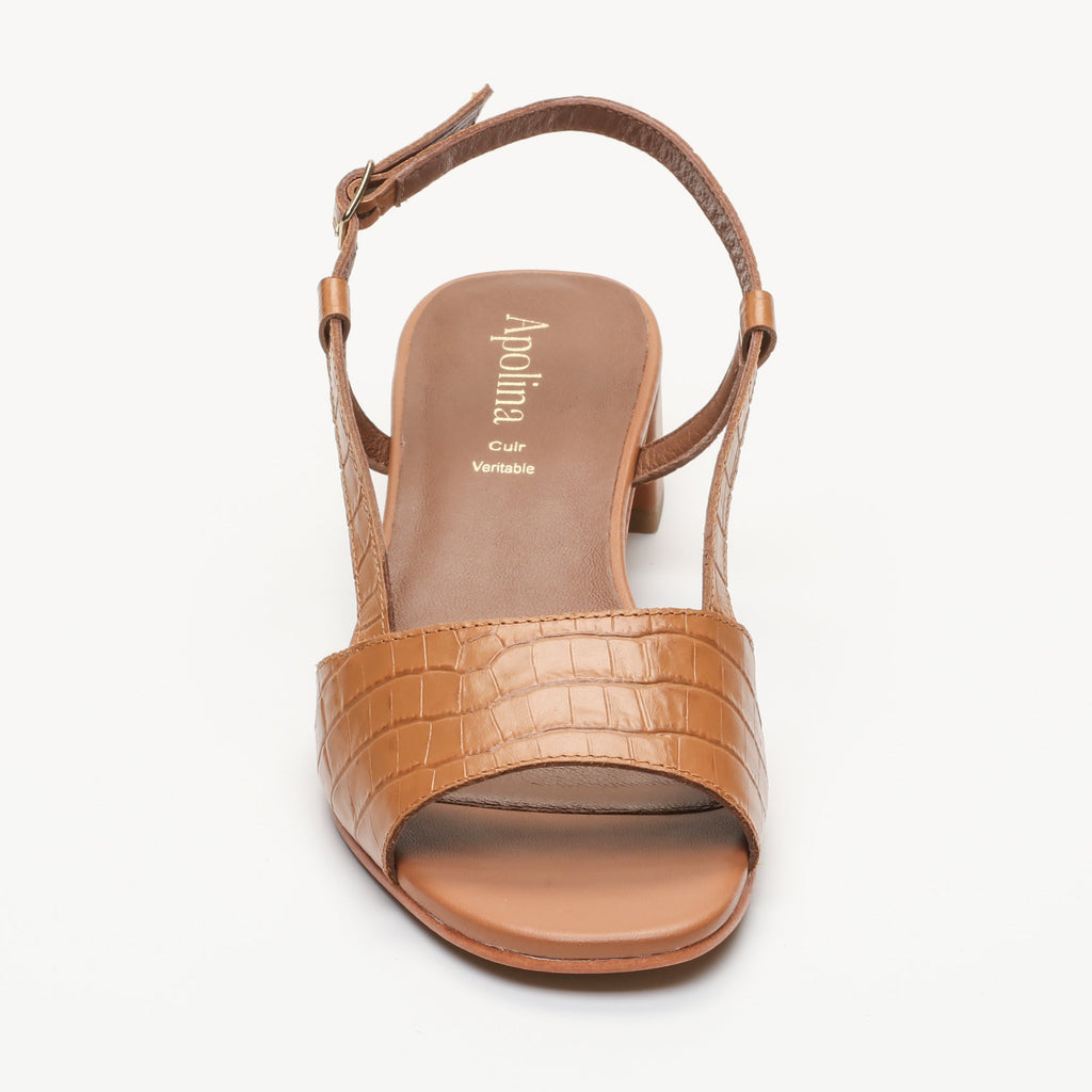 Apolina - Limia Heeled Sandals - Brown