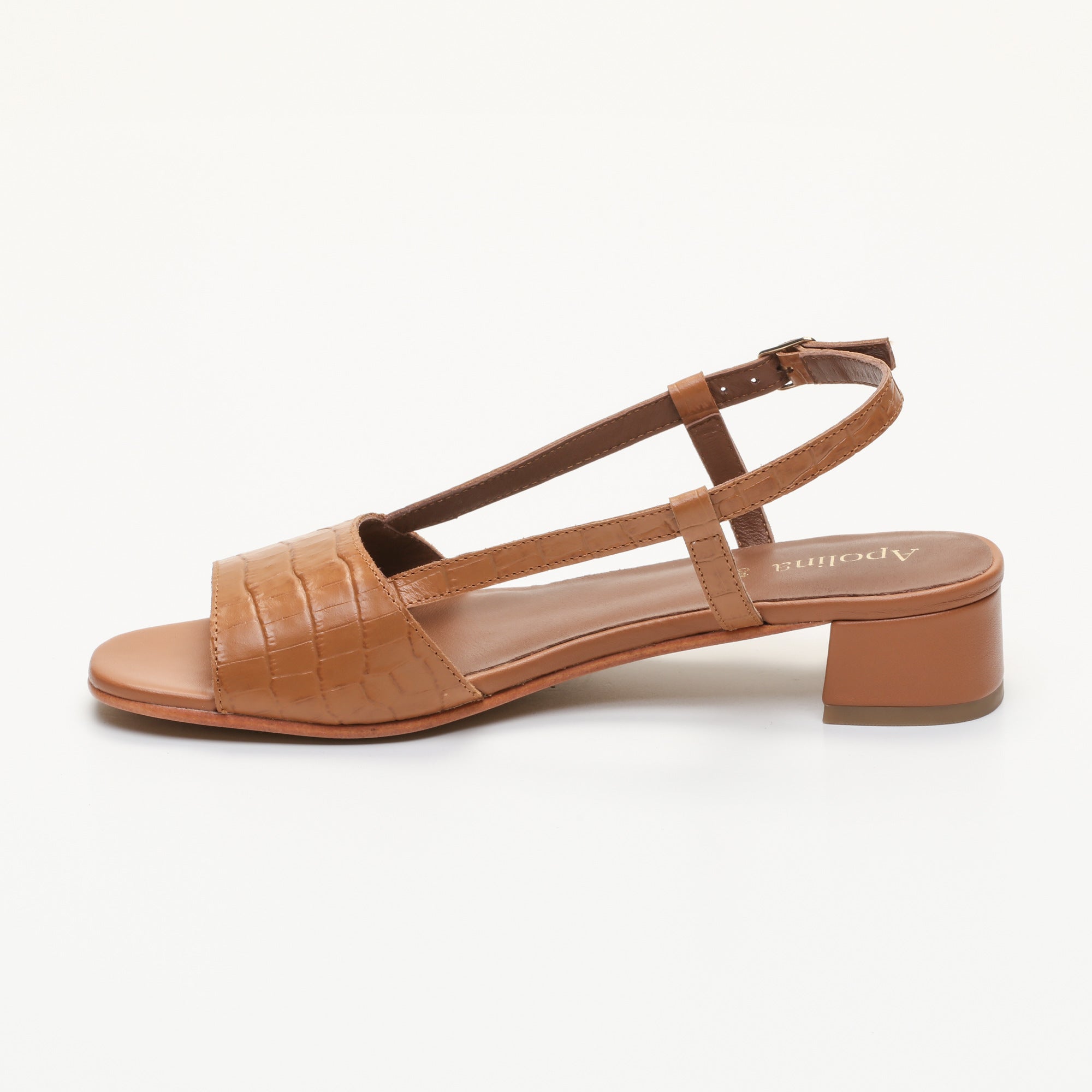 Apolina - Limia Heeled Sandals - Brown
