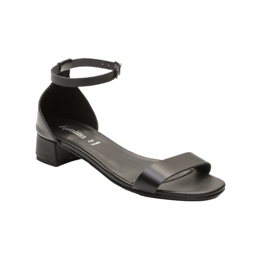 Apolina - Sandalias Tacón Anabel - Negro