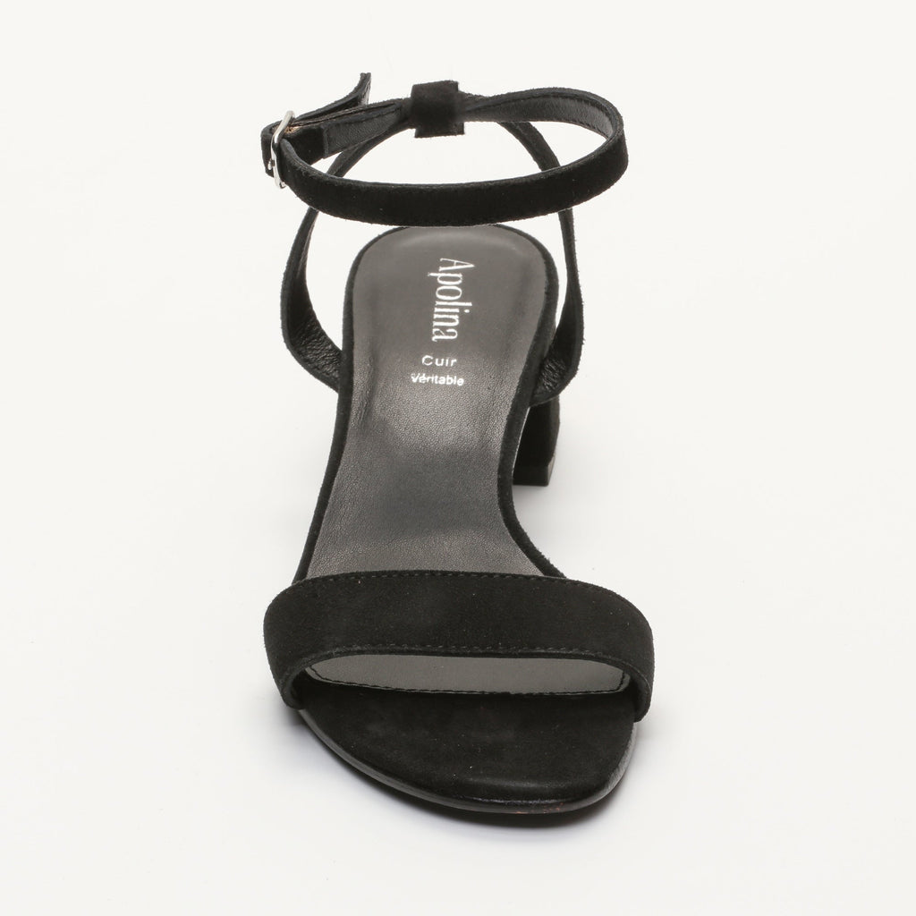 Apolina - Sandales A Talon Molly - Noir
