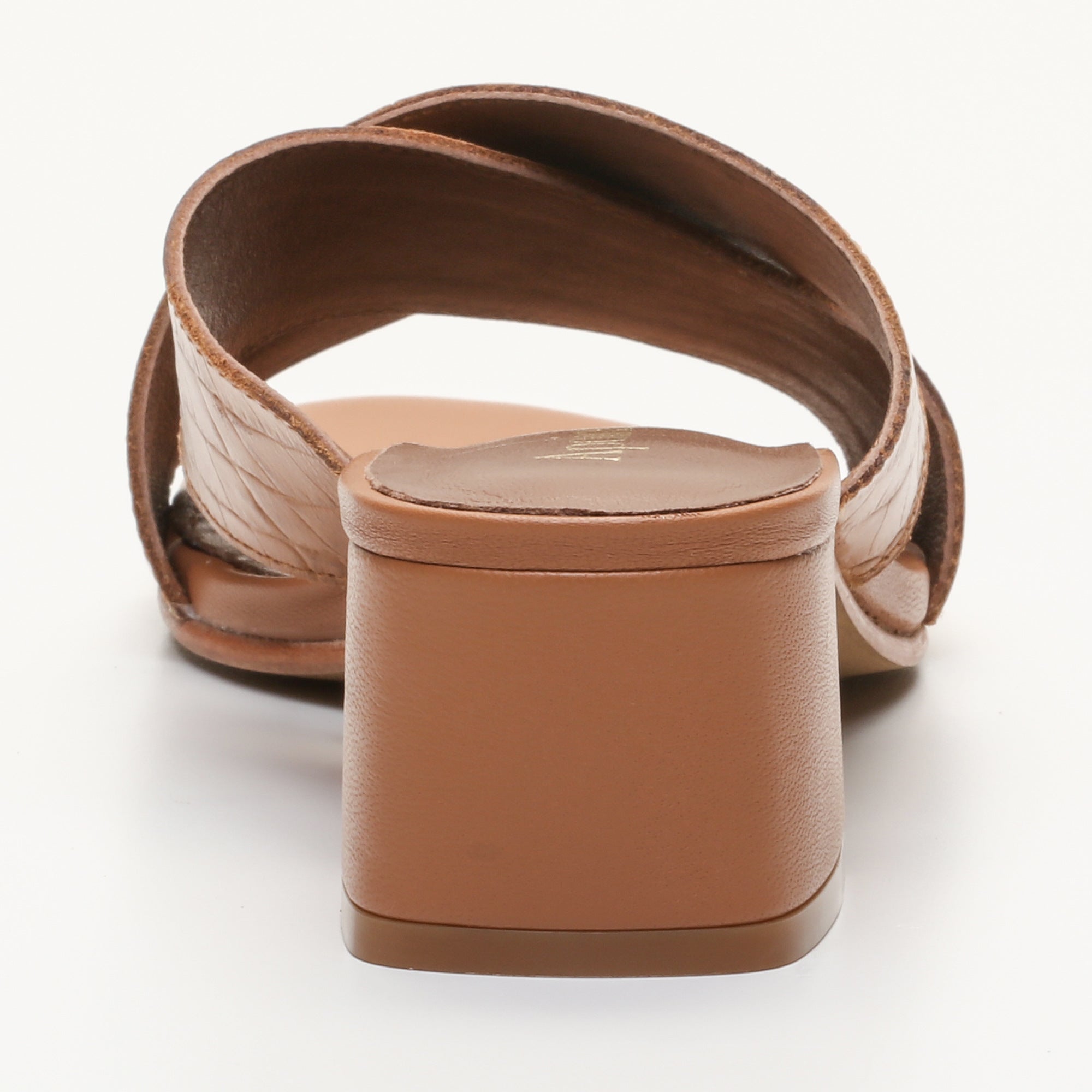 Apolina - Mules A Talon Baudi - Marron