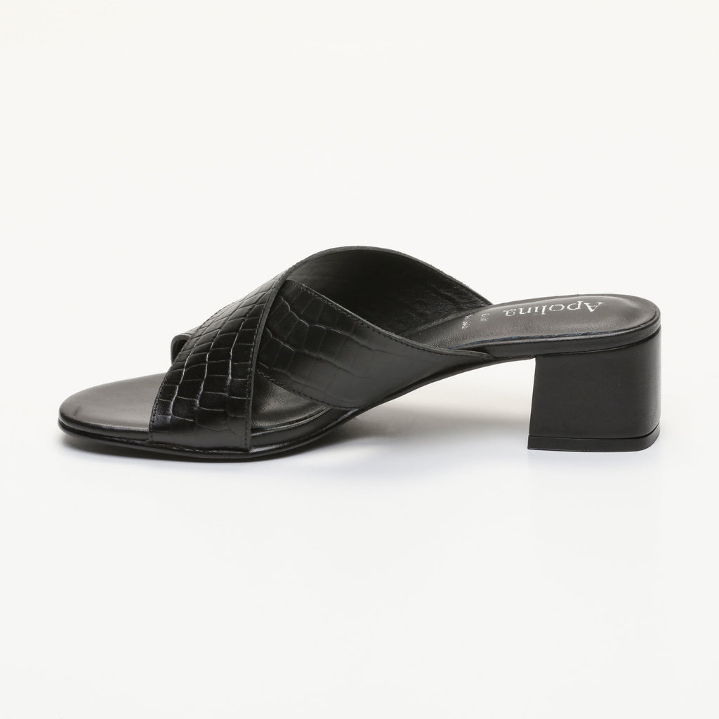 Apolina - Mules A Talon Baudi - Motifs