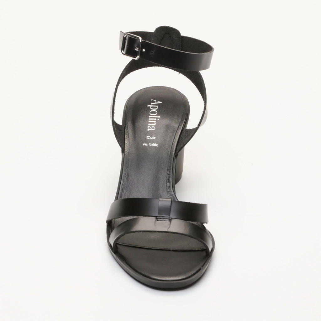 Apolina - Sandales A Talon Oly - Noir