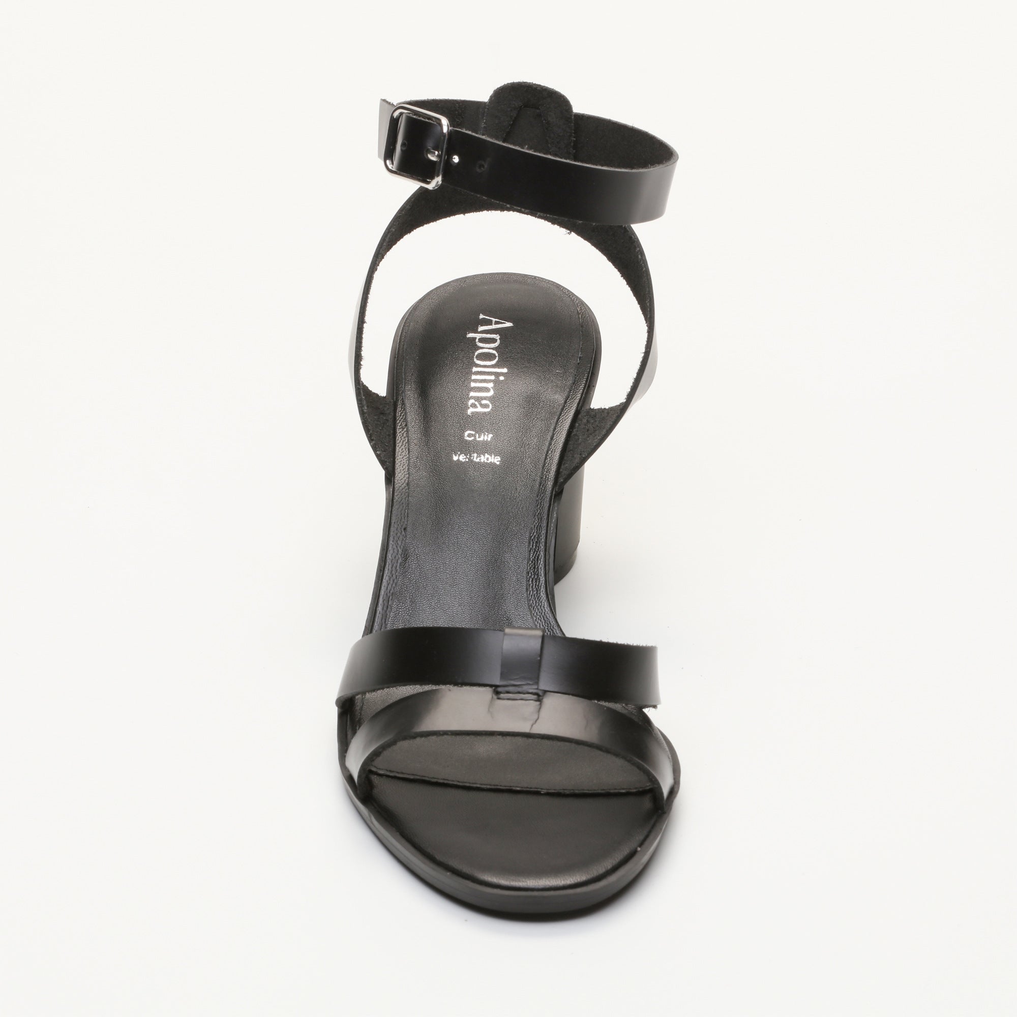 Apolina - Sandales A Talon Oly - Noir