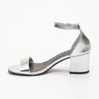 Apolina - Sandales A Talon Lyria - Argent